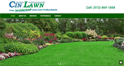 Desktop Screenshot of cinlawn.com